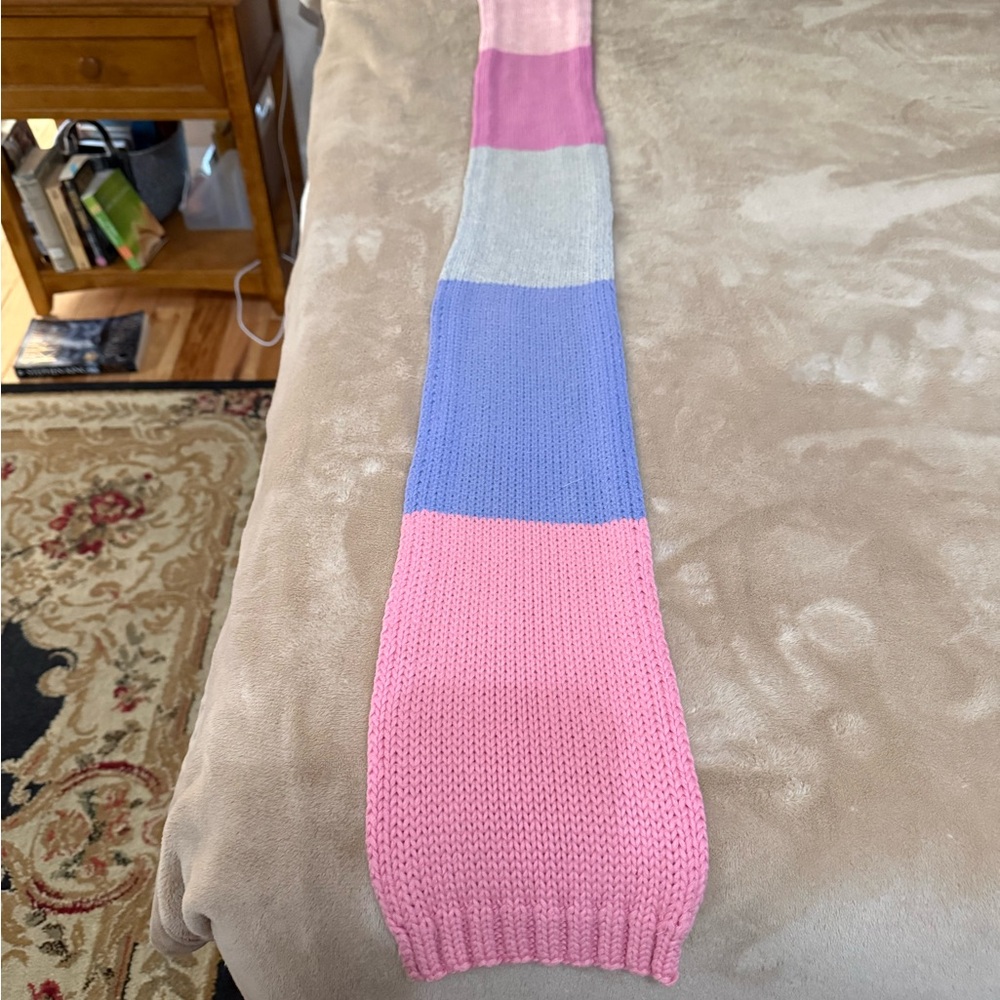 GAP Pink Knit Scarf